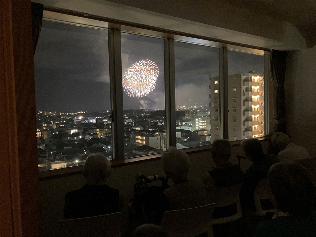 8月のブログ花火